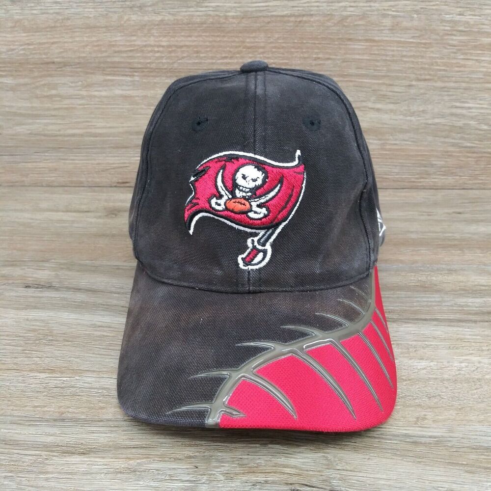 Tampa Bay Buccaneers NFL Authentic Reebok Pro Line Strap Back Hat Football Laces